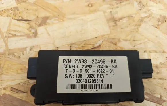 Jaguar XJ X350 Other control units/modules 2W932C496BA 901102201 1960020REV