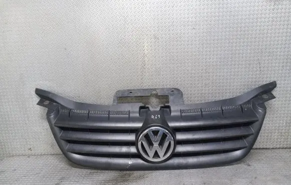 Volkswagen Touran I Front bumper upper radiator grill 1T0853651A