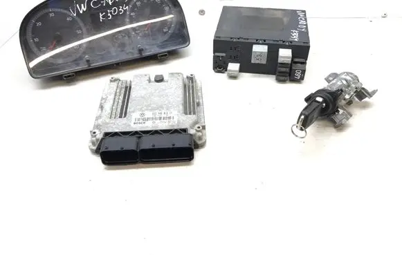 Volkswagen Caddy Engine ECU kit and lock set 03G906016GP 0281012168 1039S08125