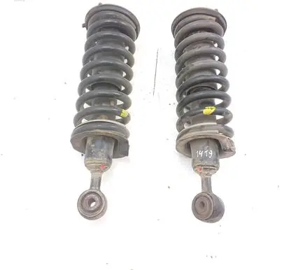Front shock absorber with coil spring