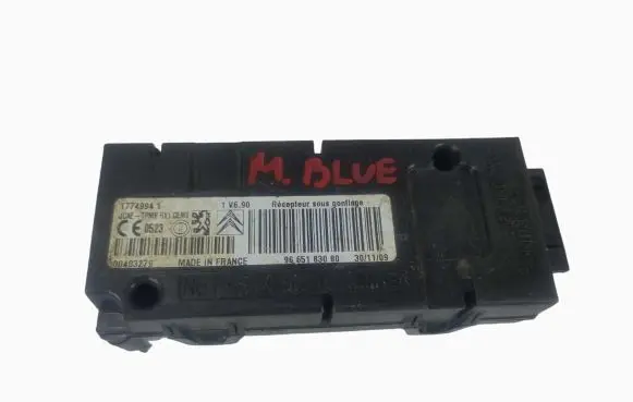 Peugeot 3008 I Bluetooth control unit module 9665183080