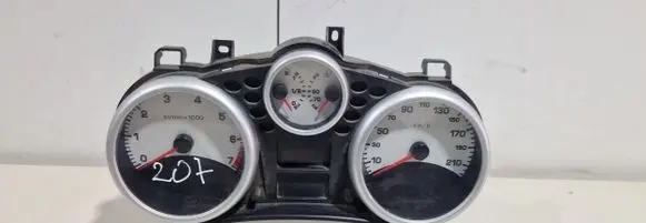 Peugeot 207 Speedometer (instrument cluster) A2C53102700