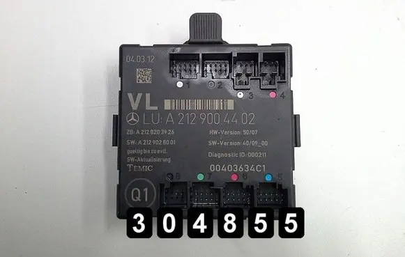 Mercedes-Benz E W212 Engine control unit/module A2129004402