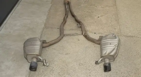 BMW 6 F06 Gran coupe Muffler/silencer 8517667 7812394 7812397