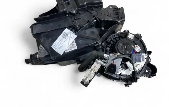 Interior heater climate box assembly