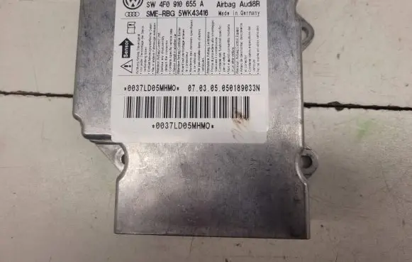 Audi A6 S6 C6 4F Airbag control unit/module 4F0959655B 4F0910655A 5WK43416