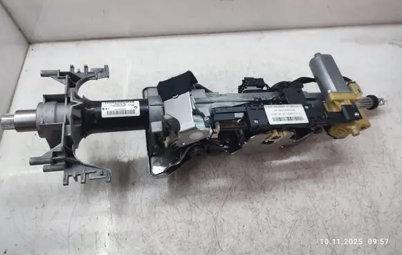 Steering wheel axle