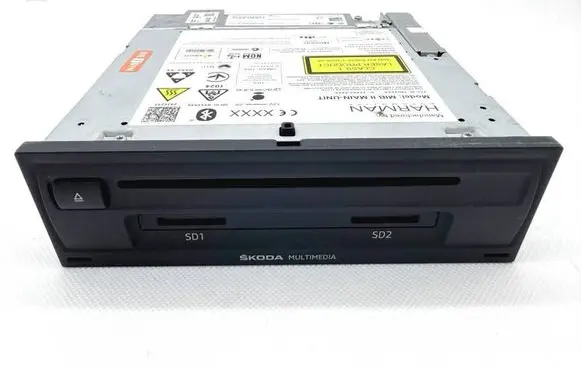 Skoda Octavia Mk3 (5E) MMI control unit 48A9D2BC444F 3V0035020A 3V0035020