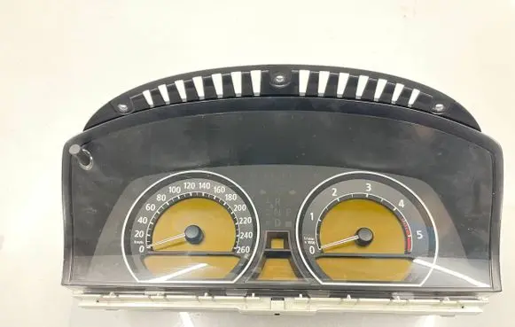 BMW 7 E65 E66 Speedometer (instrument cluster) 62119140813 110080103