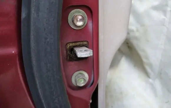 Honda Shuttle Rear door check strap stopper