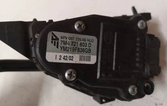 Ford Galaxy Accelerator throttle pedal 6PV00777005 7M4721603