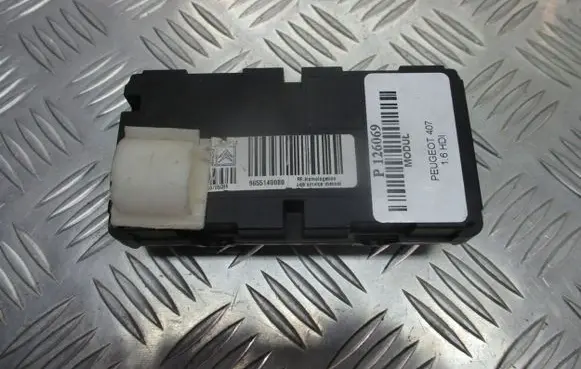 Peugeot 407 Tire pressure control unit 9655140080
