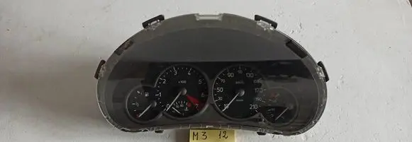 Peugeot 206 Speedometer (instrument cluster) 1212123