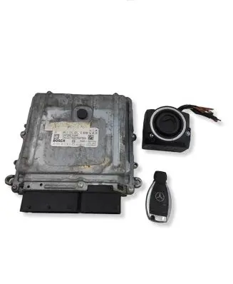 Mercedes-Benz ML W164 Engine ECU kit and lock set 0281012015 124472891 1039S08828
