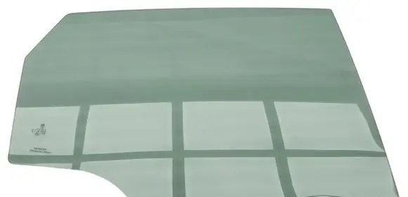 Volkswagen Polo VI Rear door window glass 2G4845026