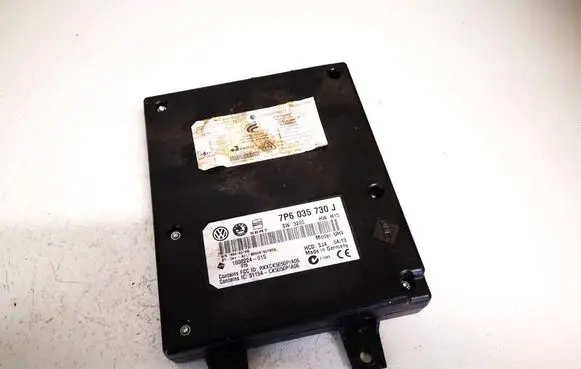 Volkswagen PASSAT B7 Bluetooth control unit module 7p6035730j 1000224-015