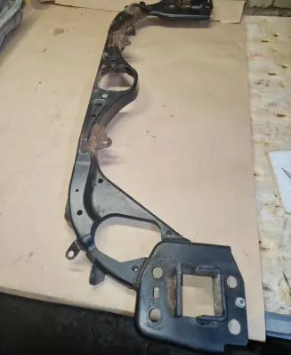 Audi A6 S6 C6 4F Bottom radiator support slam panel 4F0199521