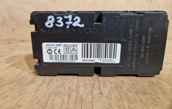 Citroen C5 Tire pressure control unit 9655140080 S120231100F