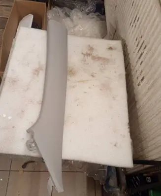 Hyundai Ioniq (A) pillar trim 85810G2000