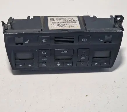 Audi A6 S6 C5 4B Climate control unit 4B0820043AB 0105H014 5HB00760451