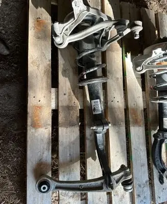 Audi A4 S4 B8 8K Front shock absorber with coil spring 8K0413031CJ