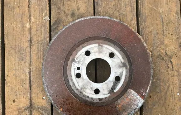Rear brake disc