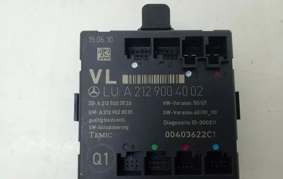 Mercedes-Benz E W212 Door control unit/module A2129004002