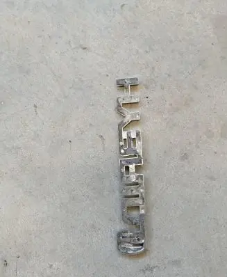 Toyota Yaris Manufacturer badge logo/emblem 