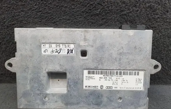 Audi A6 S6 C6 4F MMI control unit 4F0910731J 4E0035729