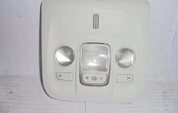Peugeot 307 Headlining lighting console trim 9673810977