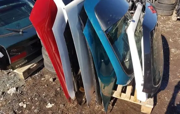 Fiat Stilo Engine bonnet/hood juodas