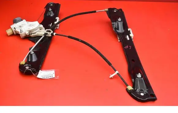 Front door window regulator with motor