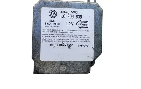 Volkswagen Golf IV Airbag control unit/module 1J0909609 12980203 5WK42800