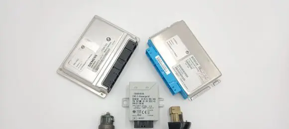 BMW 3 E46 Engine ECU kit and lock set 0260002642 7522980 7528050