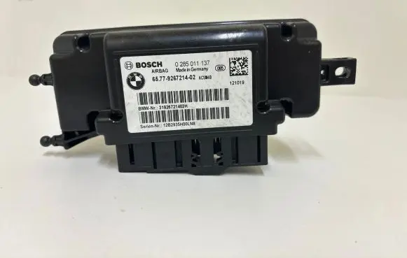 BMW 1 F20 F21 Airbag control unit/module 9267214 0285011137 65779267214