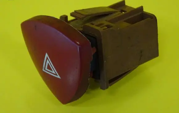 Citroen C8 Hazard light switch 1488924077