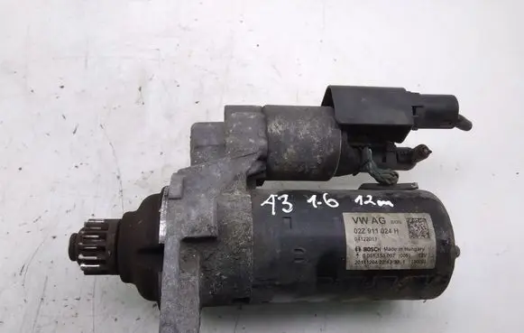 Audi A3 S3 A3 Sportback 8P Starter motor 02Z911024H 0001153007