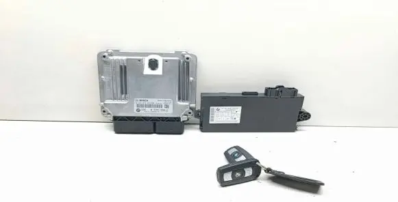 Engine ECU kit and lock set