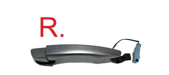 Front door exterior handle
