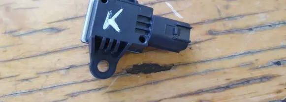 Ford B-MAX Airbag deployment crash/impact sensor DG1314C676AA