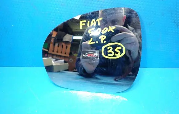 Fiat 500L Wing mirror glass 21353003L 73408