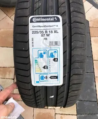 Audi A3 S3 8P R18 summer tire 