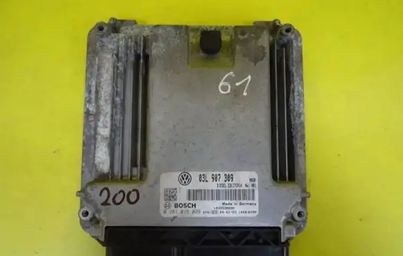 Volkswagen PASSAT B6 Engine control unit/module 03L907309 0281015029