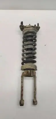Front shock absorber with coil spring