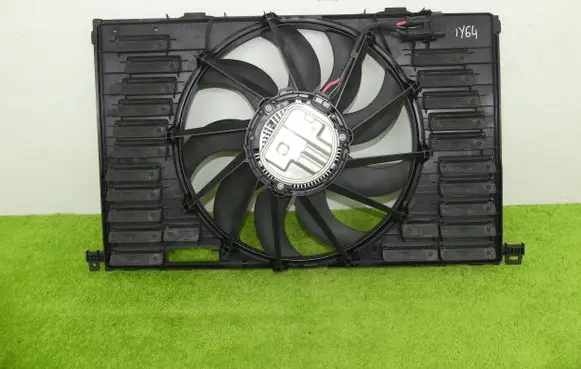 Porsche Panamera (971) Electric radiator cooling fan 971945456C 971121197D
