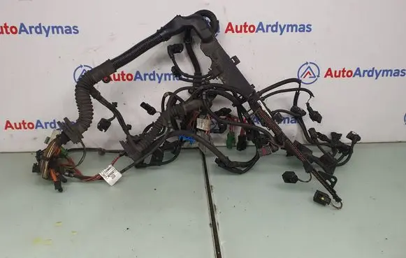 BMW 3 E90 E91 Engine installation wiring loom 7806998 12517806998