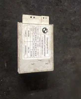 BMW 5 E60 E61 Tow bar trailer control unit/module 6794115 71606794115
