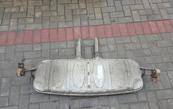 Audi Q7 4L Rear muffler/silencer tail pipe 