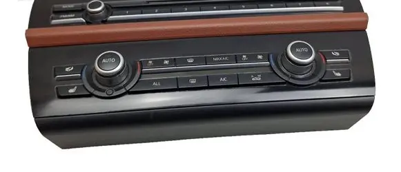 BMW 5 F10 F11 Climate control unit 9306156