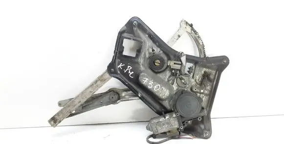 BMW 7 E32 Front door window regulator with motor 1938367 0130821241